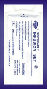 Medical dialysis paper-plastic bag