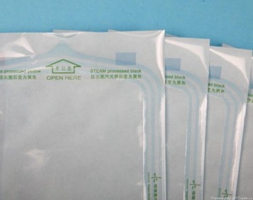 Paper/film sterilization pouch